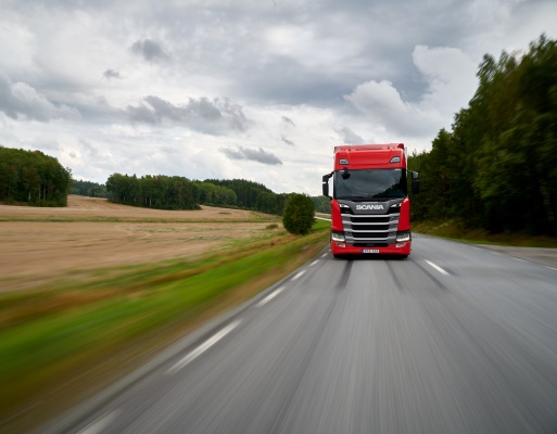 Scania_R450_green_truck