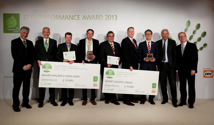 Eco Performance Award 2013 premia la sostenibilit nel settore degli autotrasporti.