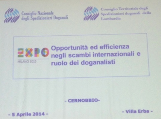 EXPO 2015: nutrire il pianeta energia per la vita IMPORT / EXPORT IN PRIMO PIANO