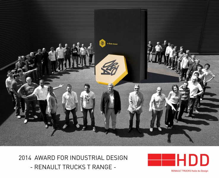 Il design delle nuove gamme Renault Trucks si aggiudica il premio "Slice" alla cerimonia dei D&AD Awards a Londra
