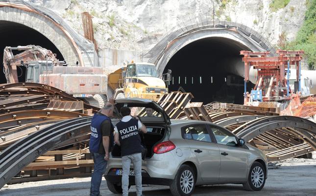 Cantiere gallerie Salerno Porta Ovest.