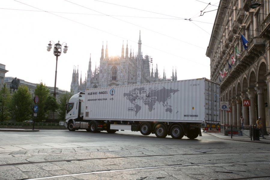 125 Anniversario Kuehne + Nagel: ''Container Anniversary World Tour''