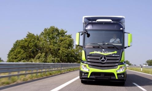 Mercedes Actros: camion a guida autonoma.