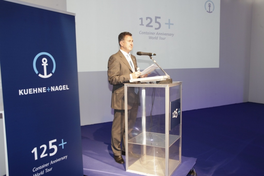 125 Anniversario Kuehne + Nagel: Container Anniversary World Tour