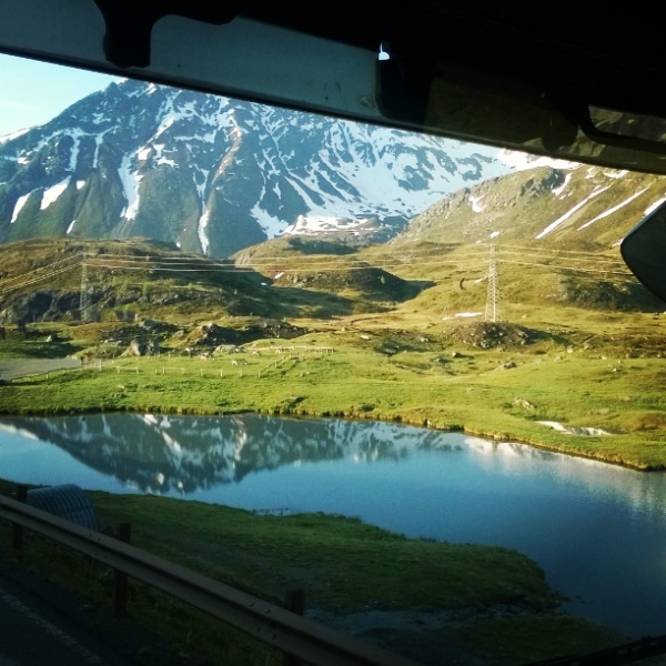 Truck In Reportage.
