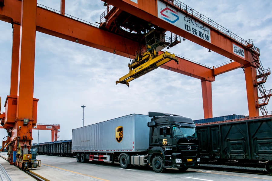 UPS espande il servizio di trasporto su rotaia Cina-Europa con l'opzione LCL