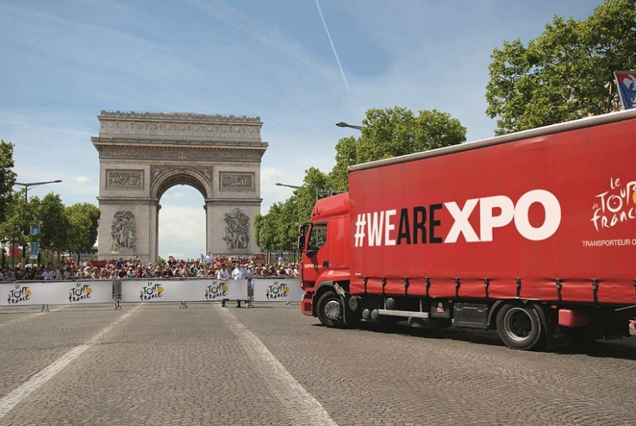 XPO Logistics prosegue 35 anni di tradizione come trasportatore ufficiale del Tour de France