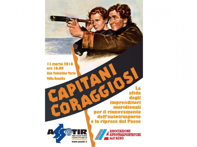 Capitani Coraggiosi sbarca al Sud: venerd 11 marzo, incontro a San Valentino Torio (SA)