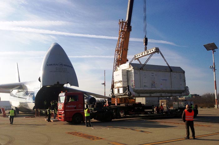 Come si trasporta una sonda spaziale. A Reggio Emilia lo sanno bene