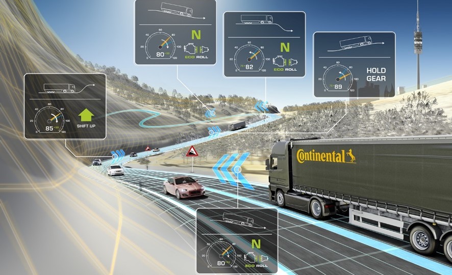 eHorizon: la tecnologia Continental che permette di risparmiare carburante