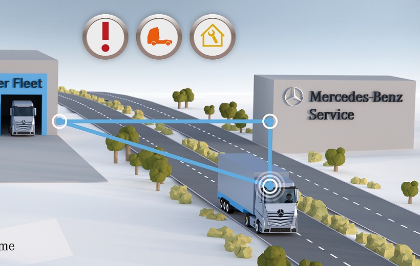 Mercedes-Benz Trucks sempre pi connessi