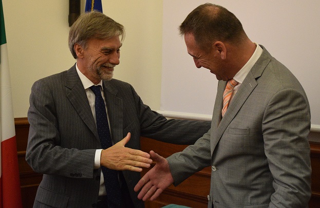 Incontro bilaterale tra il Ministro Delrio e il Ministro slovacco Brecely
