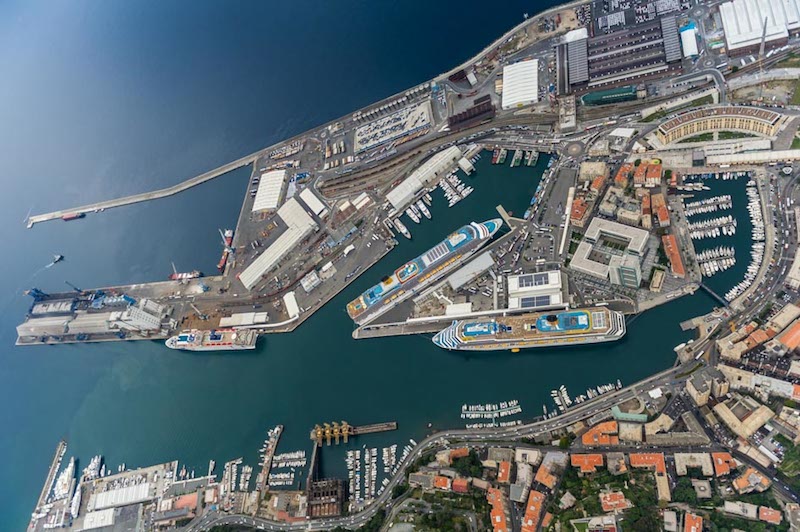La piattaforma portuale di Vado Ligure uno dei quattro progetti interamente italiani finanziati con fondi CEF