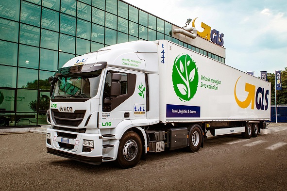 Veicoli a gas naturale liquefatto per GLS Italy