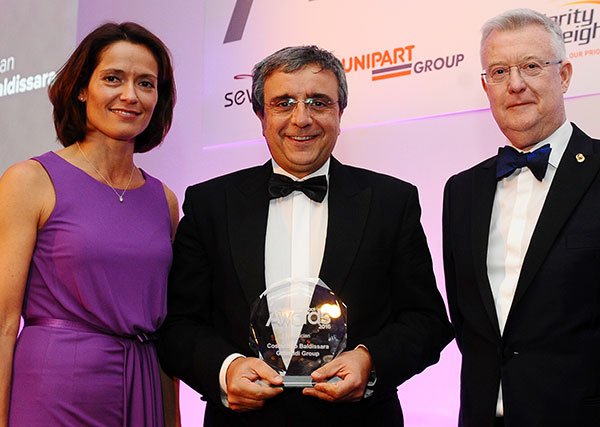 Premio Logistico dell'anno per Grimaldi agli Automotive Global Awards