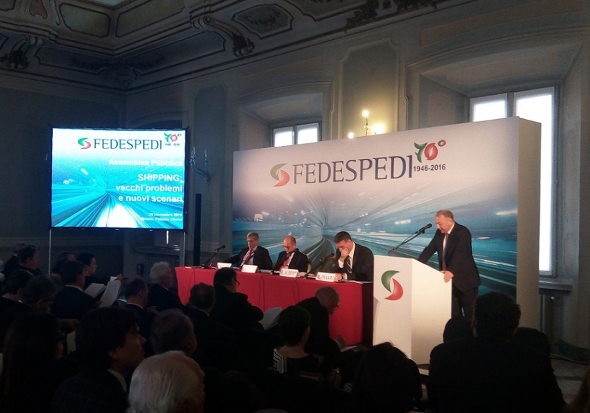 FEDESPEDI: le problematiche e i nuovi scenari dello shipping al centro dell'Assemblea Pubblica 2016