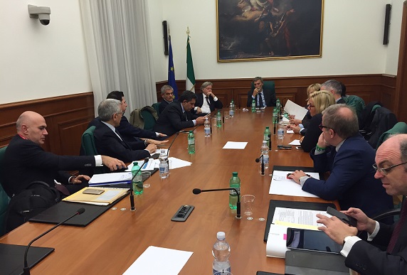 Terzo valico: incontro al Mit del Ministro Delrio con le istituzioni dei territori interessati e RFI