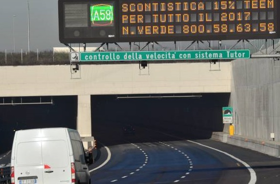 Teem e Brebemi, nuovo sconto del 20 per cento sui pedaggi