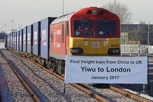 Arrivato a Londra primo treno merci dalla Cina
