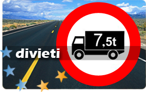 Trasporti nazionali - Divieti di circolazione 2017