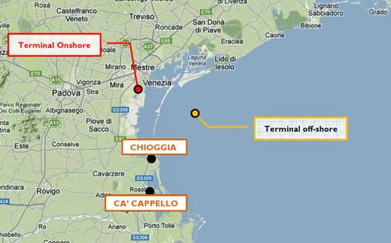 Porti: ad un gruppo italo-cinese il progetto offshore di Venezia