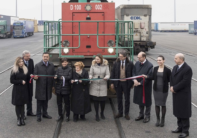 Inaugurato il sevizio intermodale Porto di Trieste Kiel Gteborg