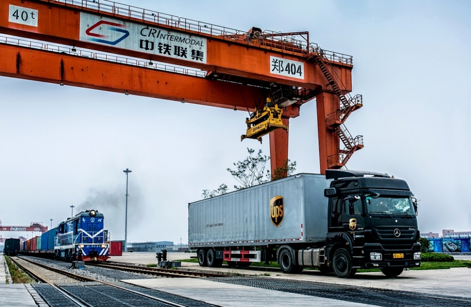 UPS amplia il servizio ferroviario Tra Europa e Cina