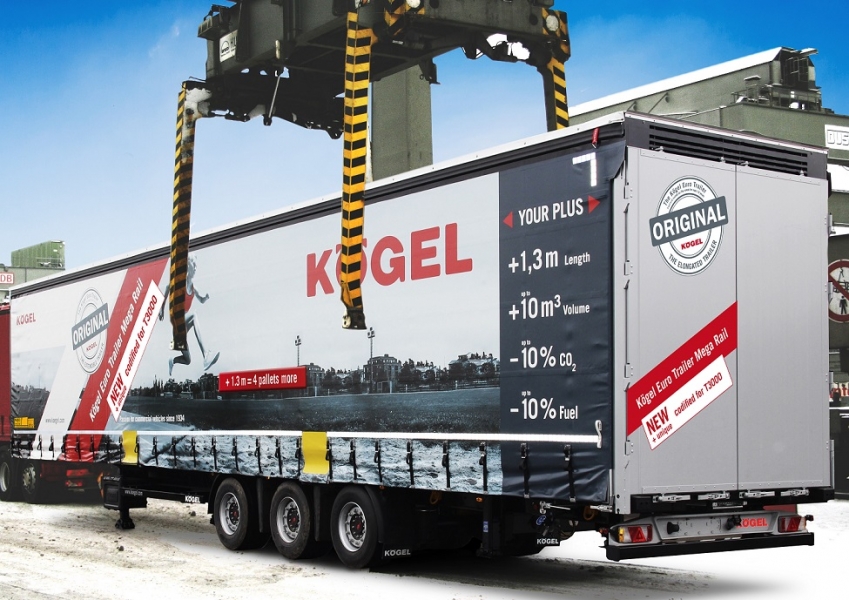Kgel porta la rivoluzione Mega nel trasporto su rotaia