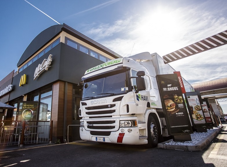 HAVI e Scania: insieme per ridurre le emissioni di CO2 nella filiera di McDonald's