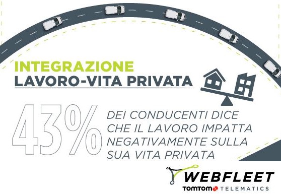 Il lavoro incide negativamente sulla vita privata dei van driver