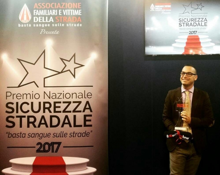UPS premiata con menzione speciale dall'Associazione Familiari e Vittime della Strada Onlus