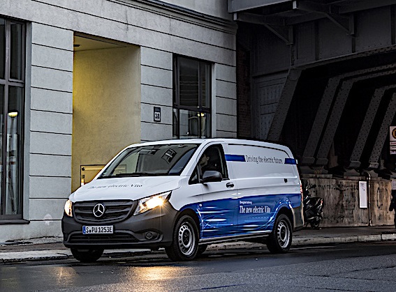 Consegne a zero emissioni con Mercedes-Benz e-Vito