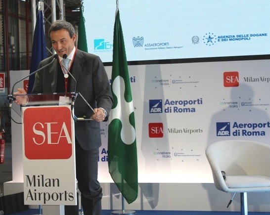Cargo aereo: ''Fiumicino a +15 per cento in 12 mesi''