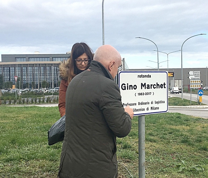 A Interporto Bologna una rotonda per Gino Marchet
