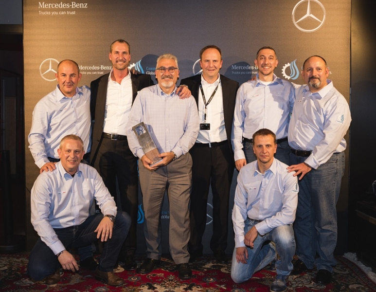 Il Team italiano Campione del Mondo al Mercedes-Benz Global TechMasters Truck 2017