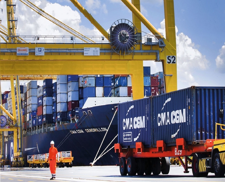 Porto di Trieste: gen-ott 2017 record per treni e container