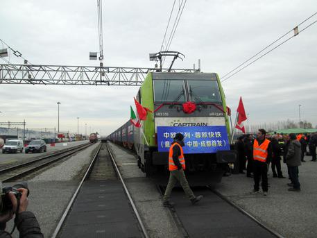 A destinazione treno merci Italia-Cina