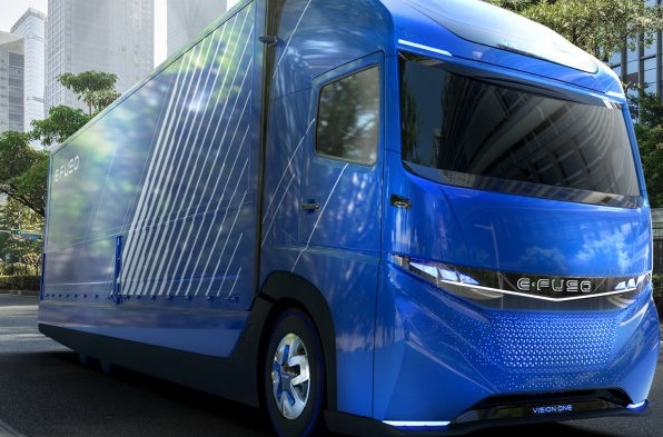 Sfida a quattro nei camion elettrici