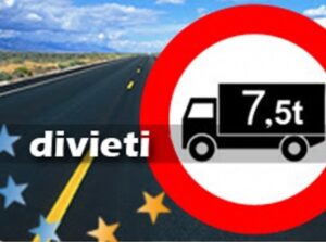 Divieti di circolazione in Italia anno 2018