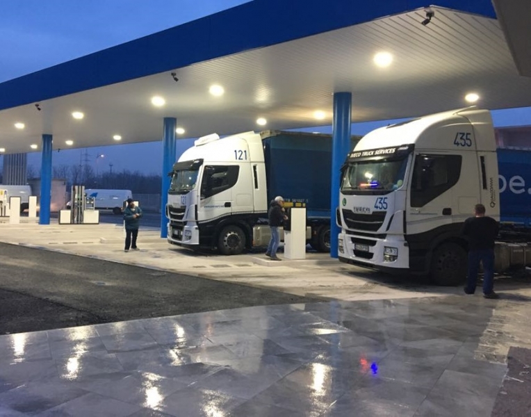 Bergamo: nuova area di servizio GNL per Tir