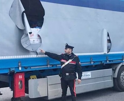 Landriano, furto sventato nel parcheggio della logistica