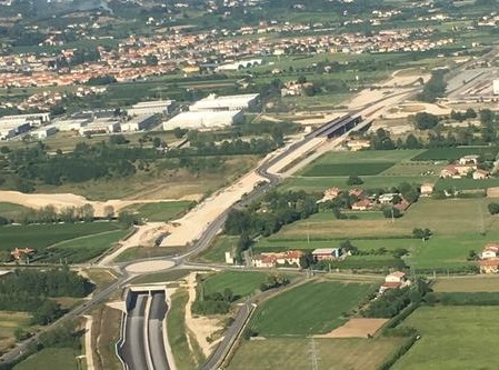 Pedemontana veneta: a ottobre auto e camion potranno percorrere il primo tratto