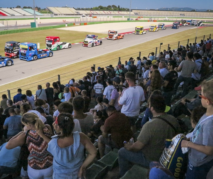 Truck boom al Misano Petronas Urania Grand Prix Truck