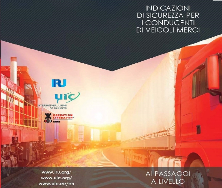 Passaggi a livello: l'UIC/IRU indica come comportarsi in caso di emergenza
