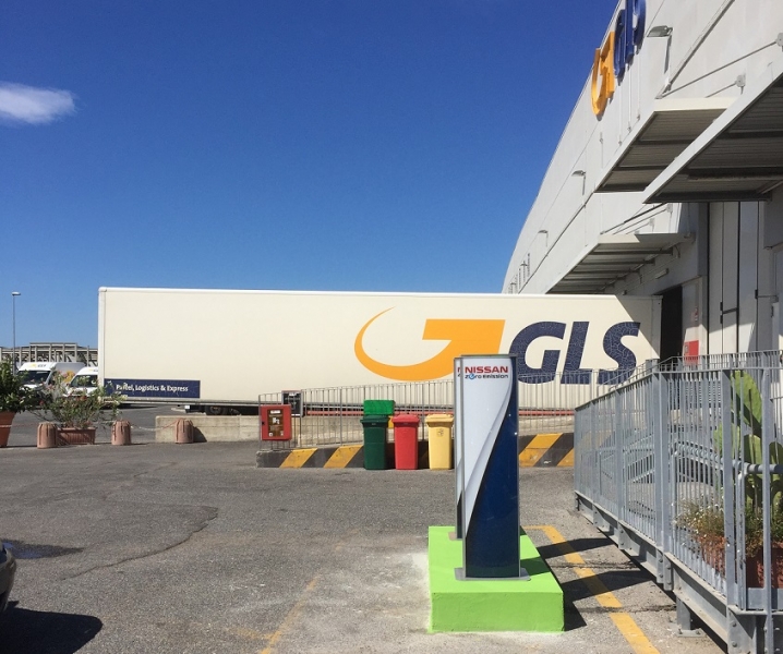 Colonnine elettriche GLS per spedizioni a impatto zero