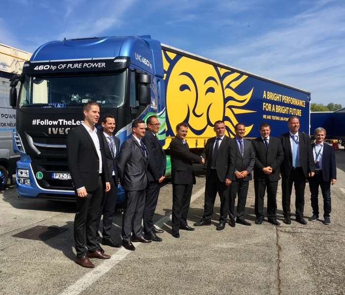 Waberer's integra la sua flotta con camion alimentati a gas naturale