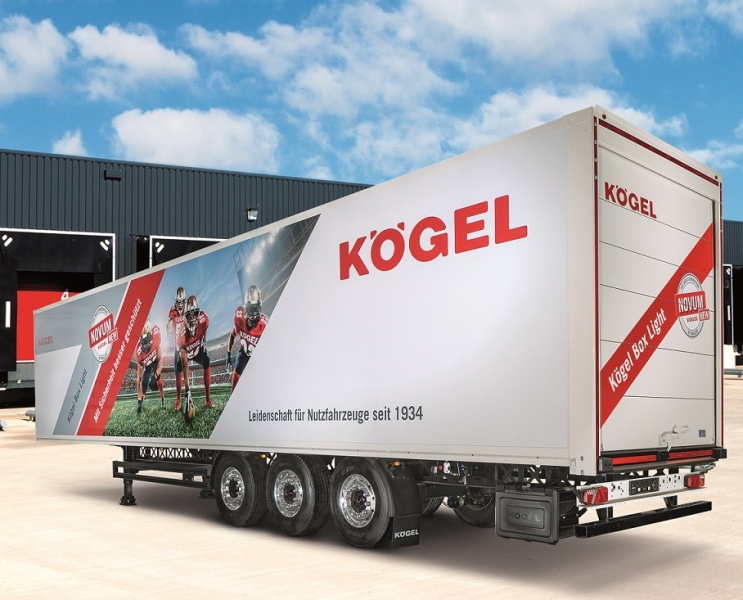 Prototipo: Kögel Box Light, il veicolo furgonato leggero per il dry freight