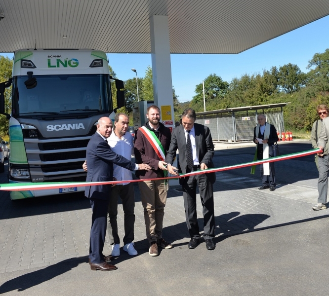 Inaugurato il primo impianto LNG in Umbria