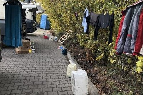 Aumenta l'uso di camionisti filippini in Europa