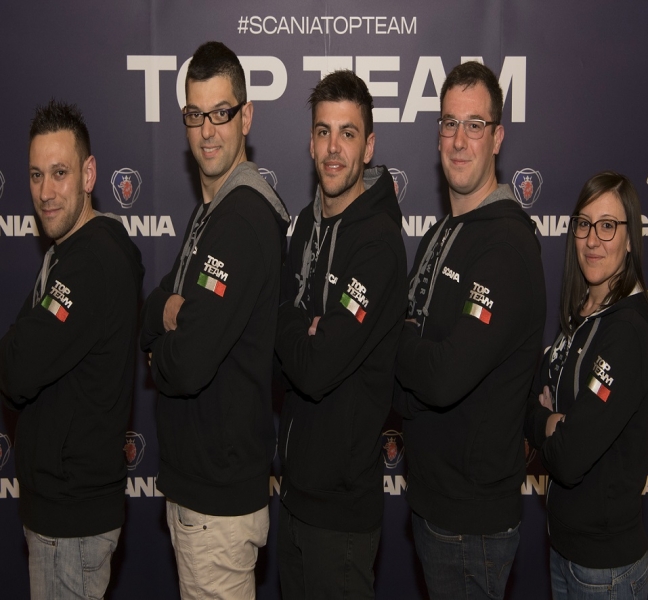 I campioni italiani di Affini Service pronti per la finale mondiale Scania Top Team